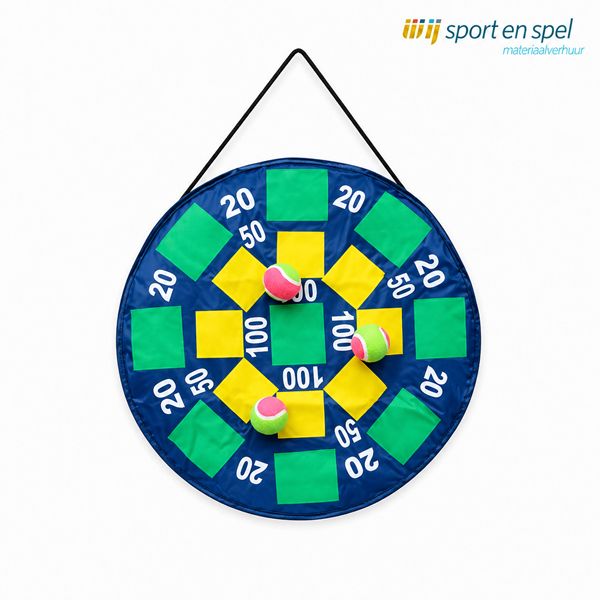 Dartspel-klittenband