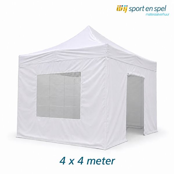 Partytent Easy Up 4 x 4 m Partytent Easy Up 4 x 4 m