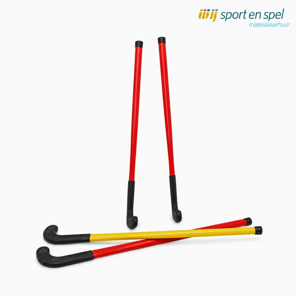 Hockeystick rood