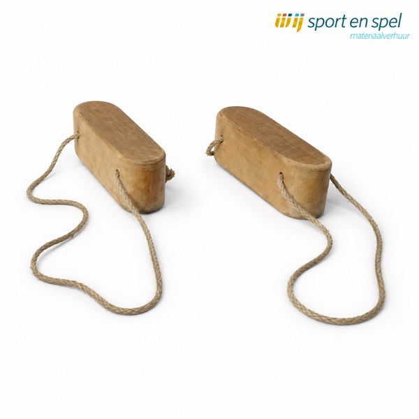 Loopklossen hout