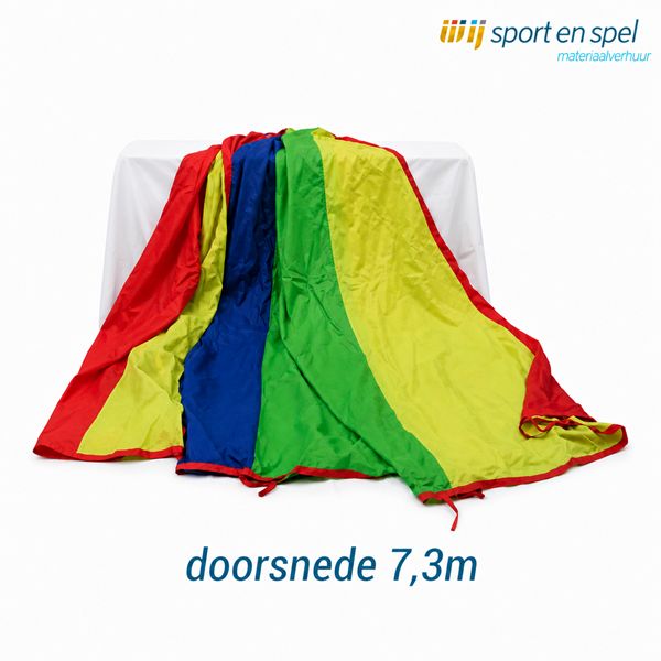 Parachute-/ dansdoek Ø 7,3m