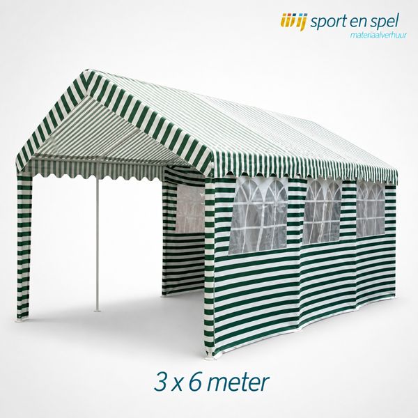 Partytent 3 x 6 m