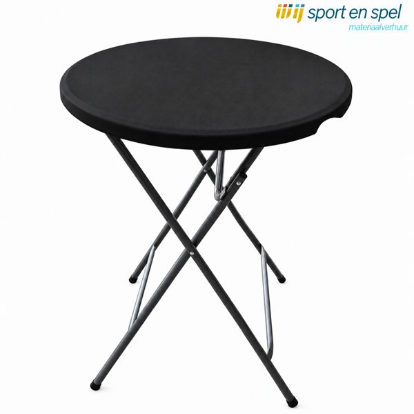 Statafel topcover zwart