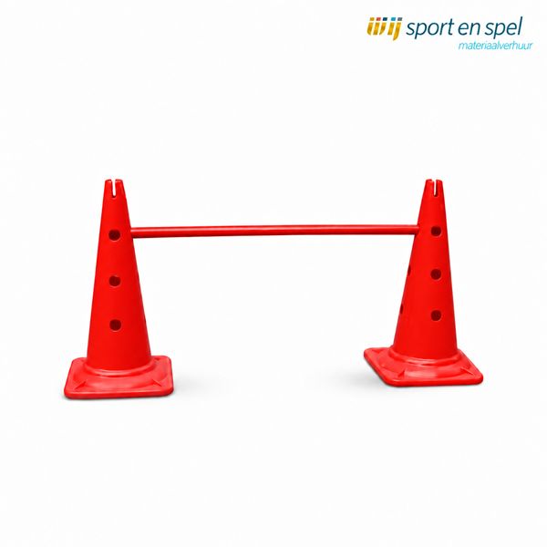 Pylon multi 50 cm rood Pylon multi 50 cm rood