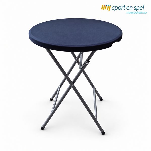Statafel topcover blauw